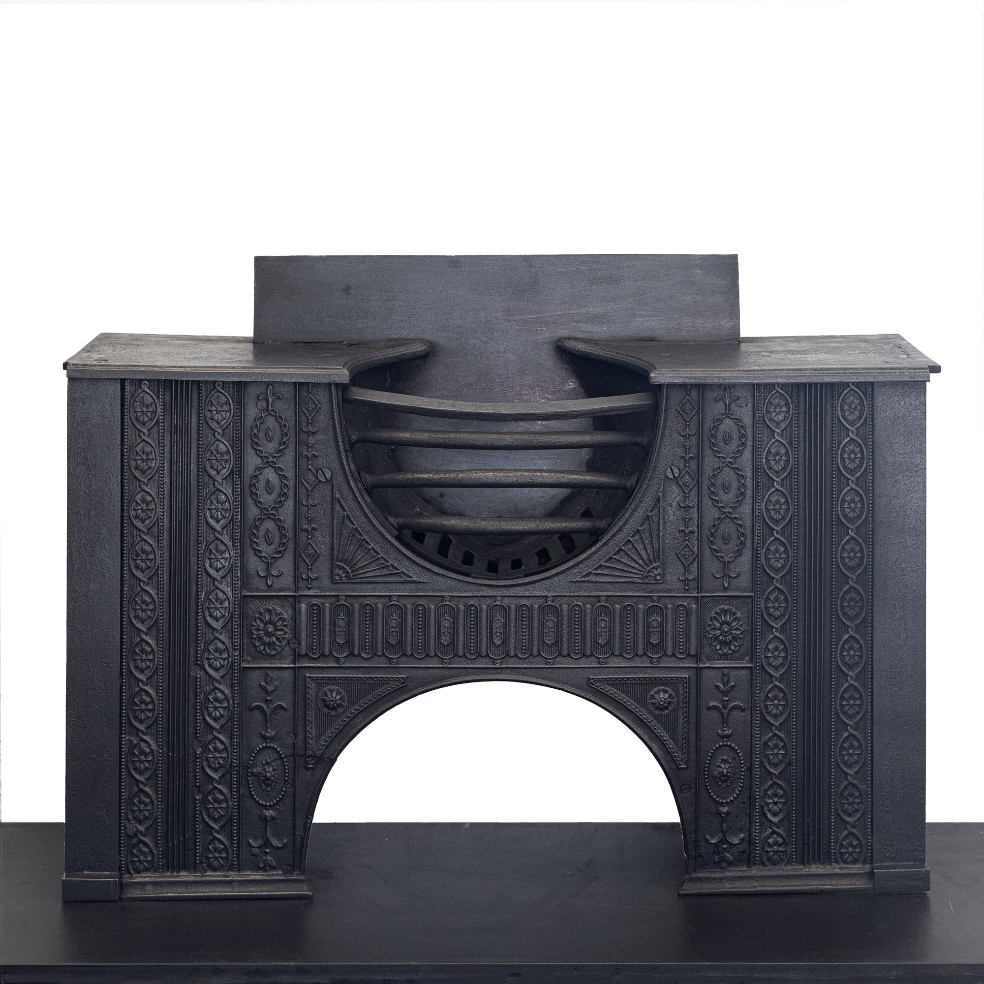 Antique Large Georgian Cast Iron Hob Grate | The Architectural Forum
