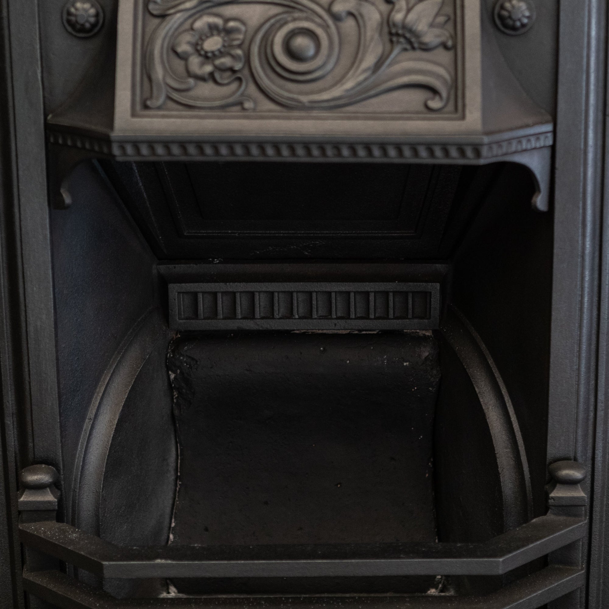 Antique Art Nouveau Edwardian Tiled Combination Fireplace | The Architectural Forum