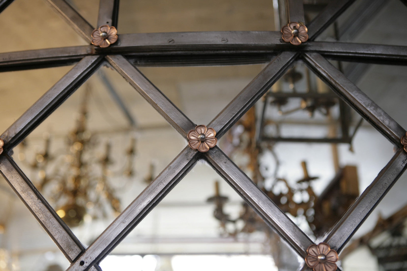 Historic Antique Windows from Tate Britain Up-cycled into Mirrors
