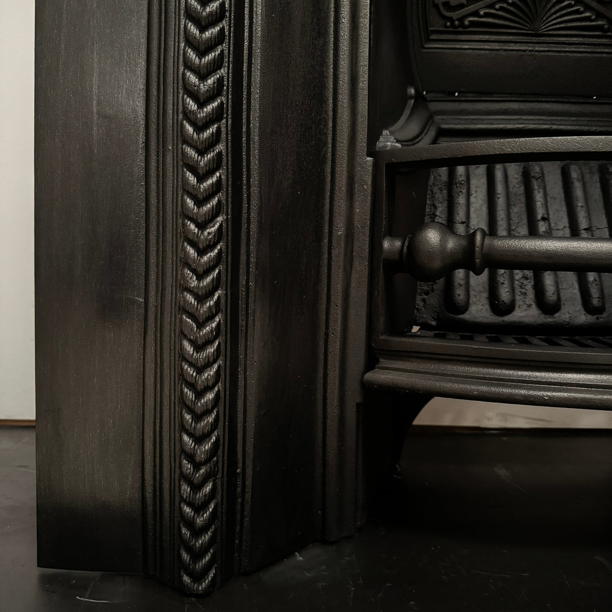 Antique Victorian Cast Iron Arched Insert | The Architectural Forum