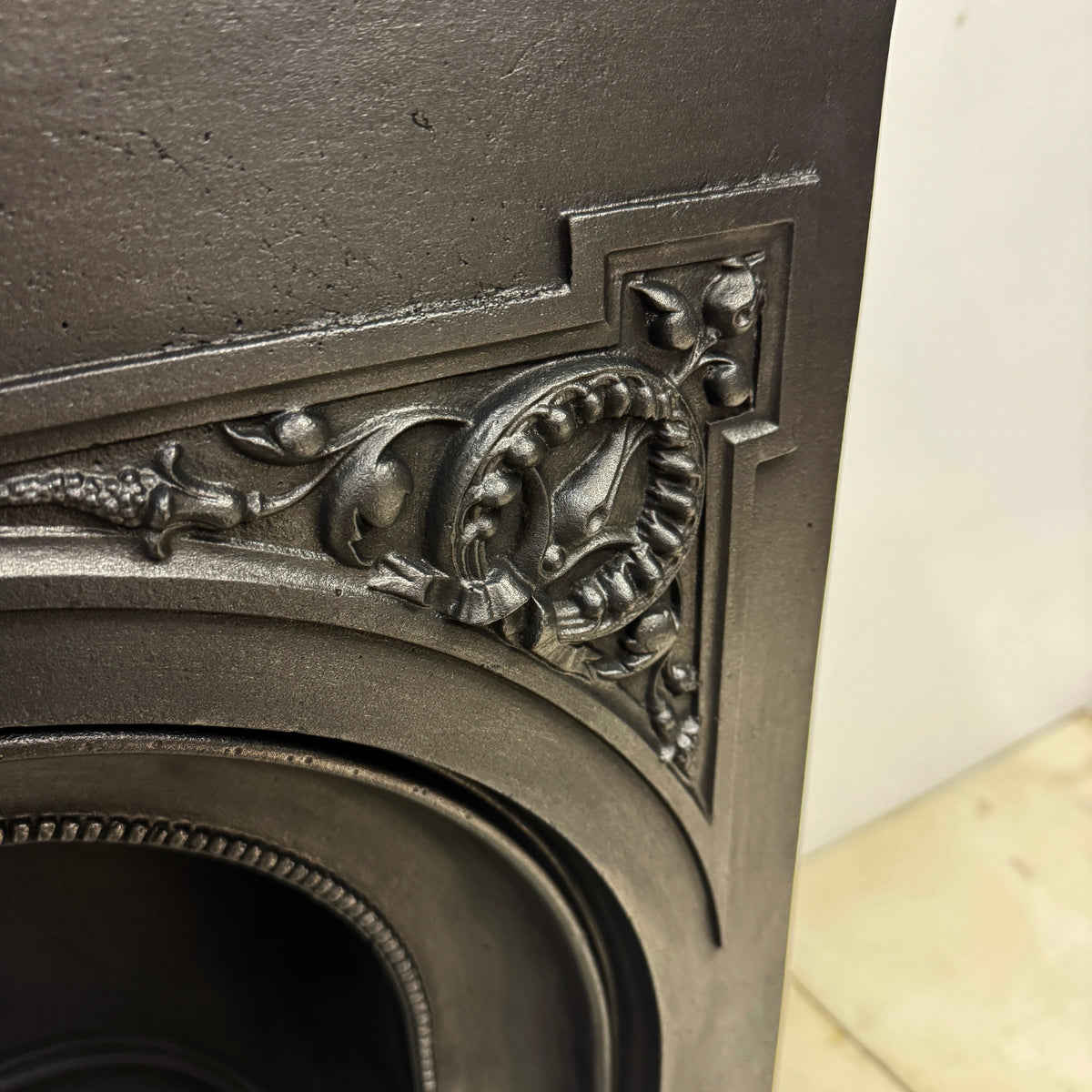 Antique Victorian Cast Iron Combination Fireplace | The Architectural Forum