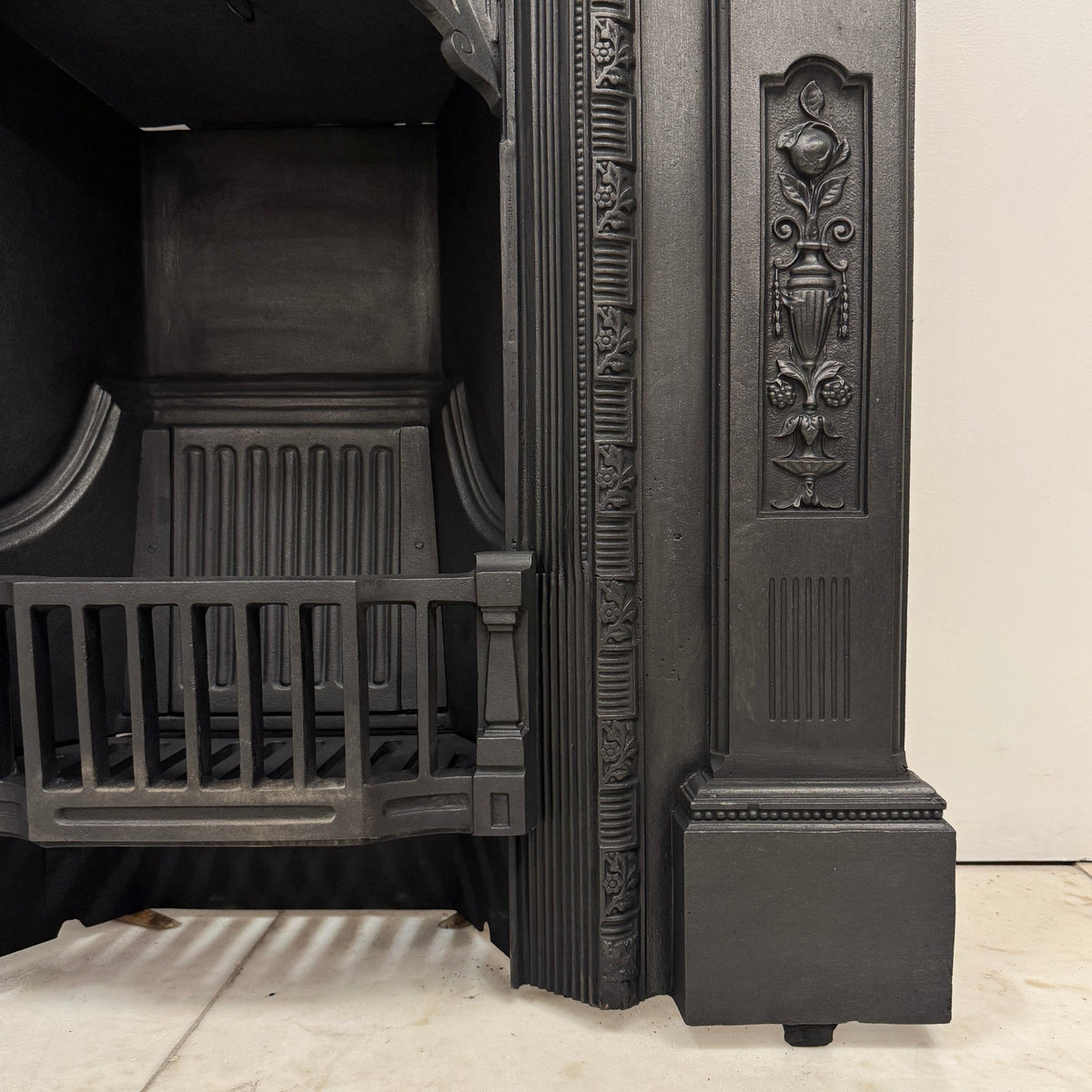 Antique Cast Iron Combination Fireplace | The Architectural Forum