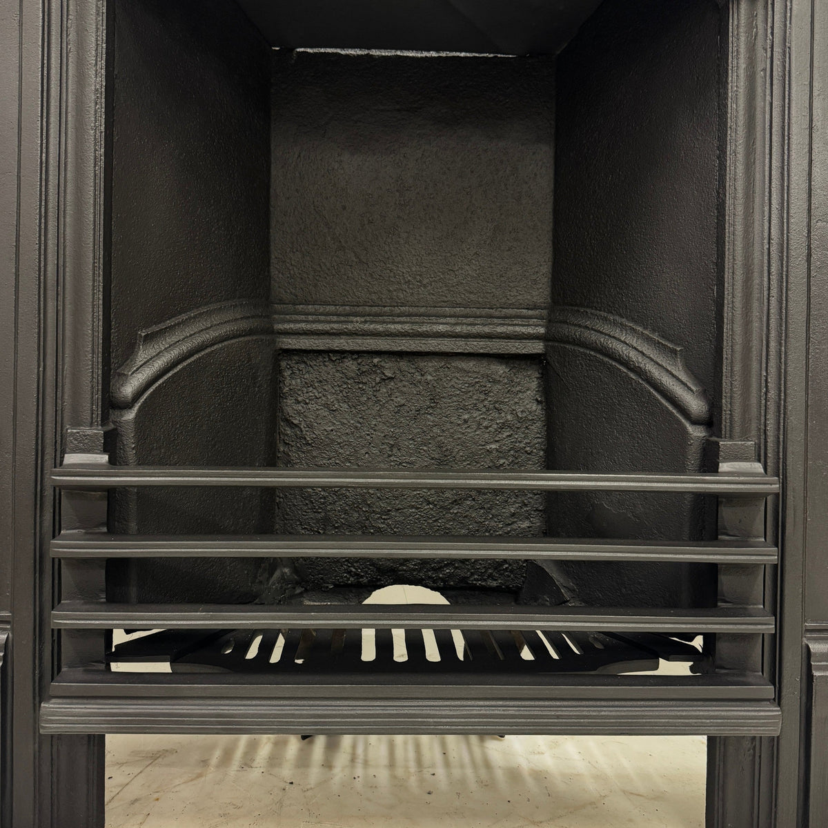 Antique Cast Iron Combination Fireplace | The Architectural Forum