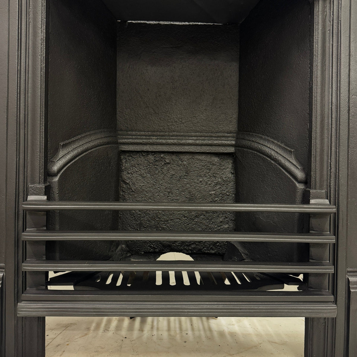Antique Cast Iron Combination Fireplace | The Architectural Forum
