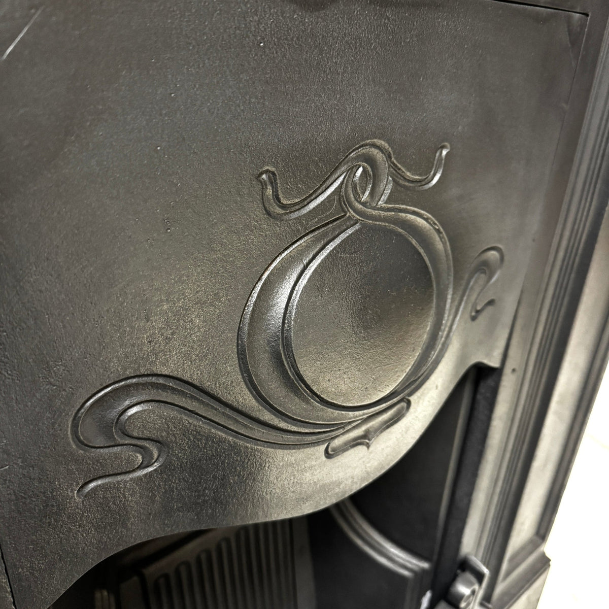 Antique Cast Iron Combination Fireplace | The Architectural Forum