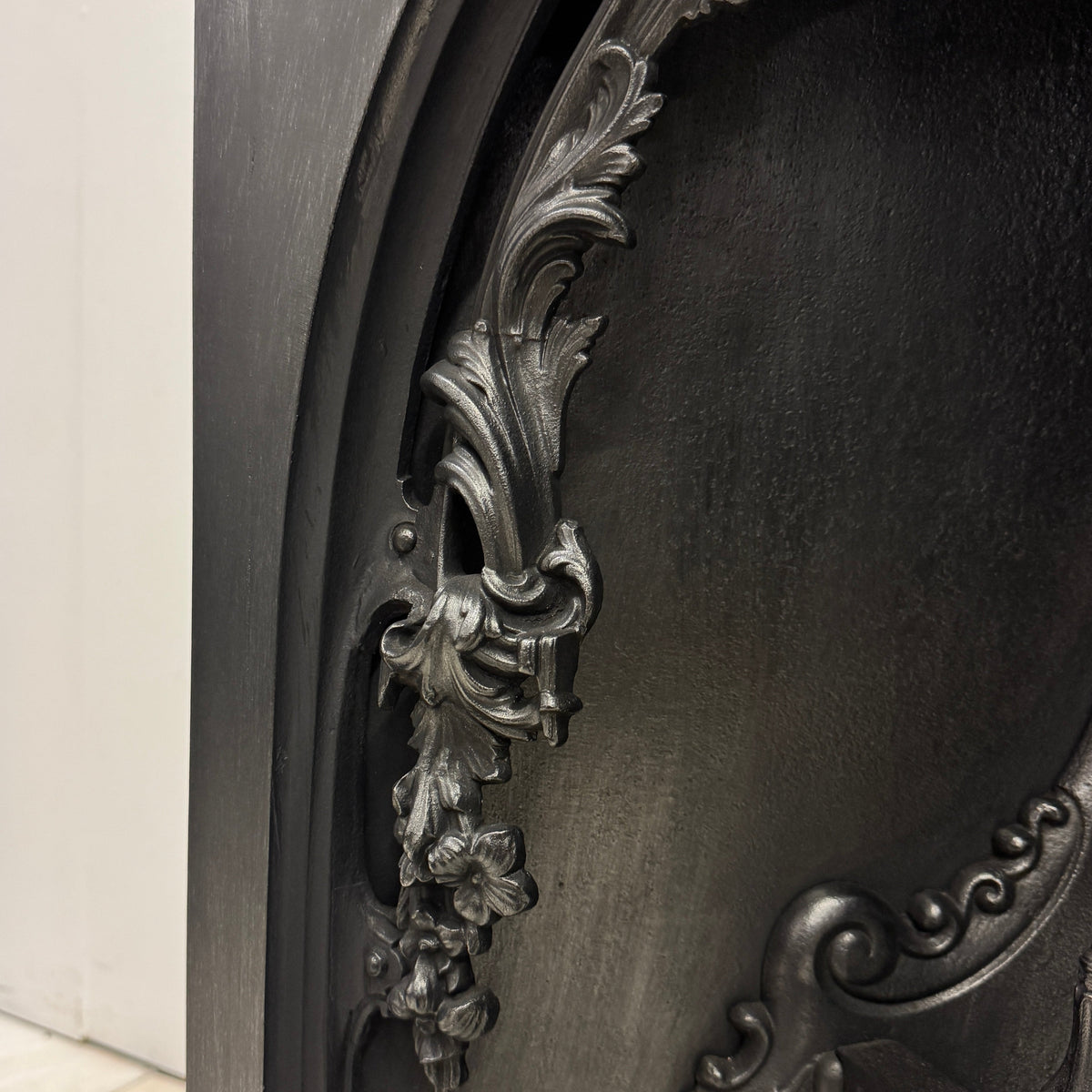 Antique Ornate Victorian Cast Iron Insert | The Architectural Forum