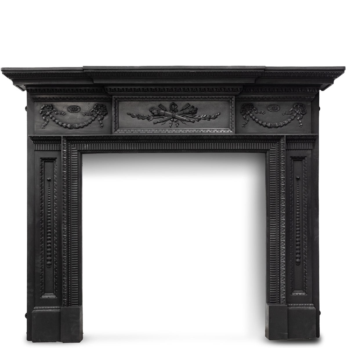 Antique Cast Iron Fireplace Surround | The Architectural Forum