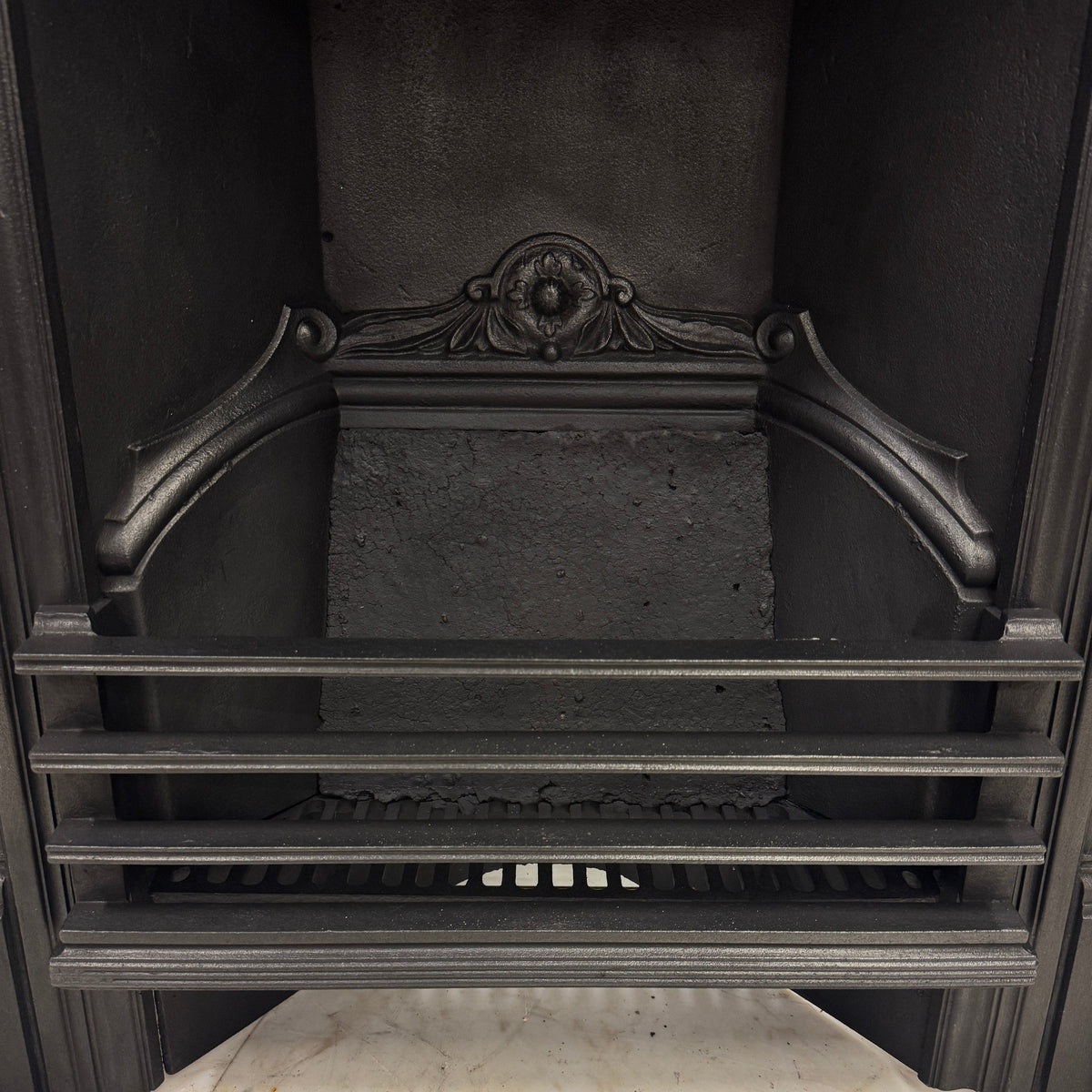 Antique Cast Iron Combination Fireplace | The Architectural Forum