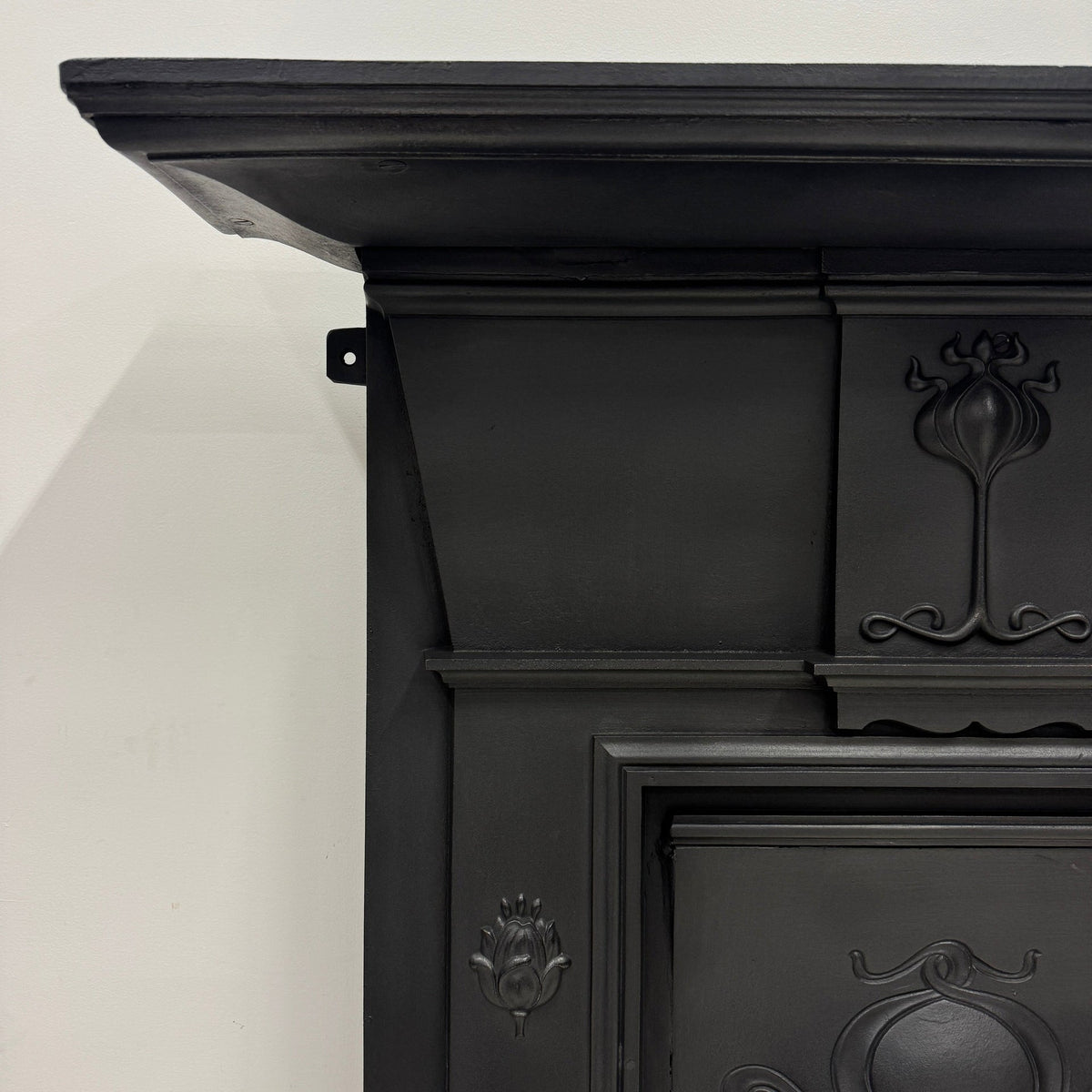 Antique Cast Iron Combination Fireplace | The Architectural Forum