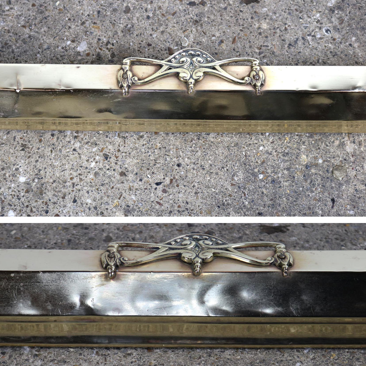 Art Nouveau Brass Fender | The Architectural Forum