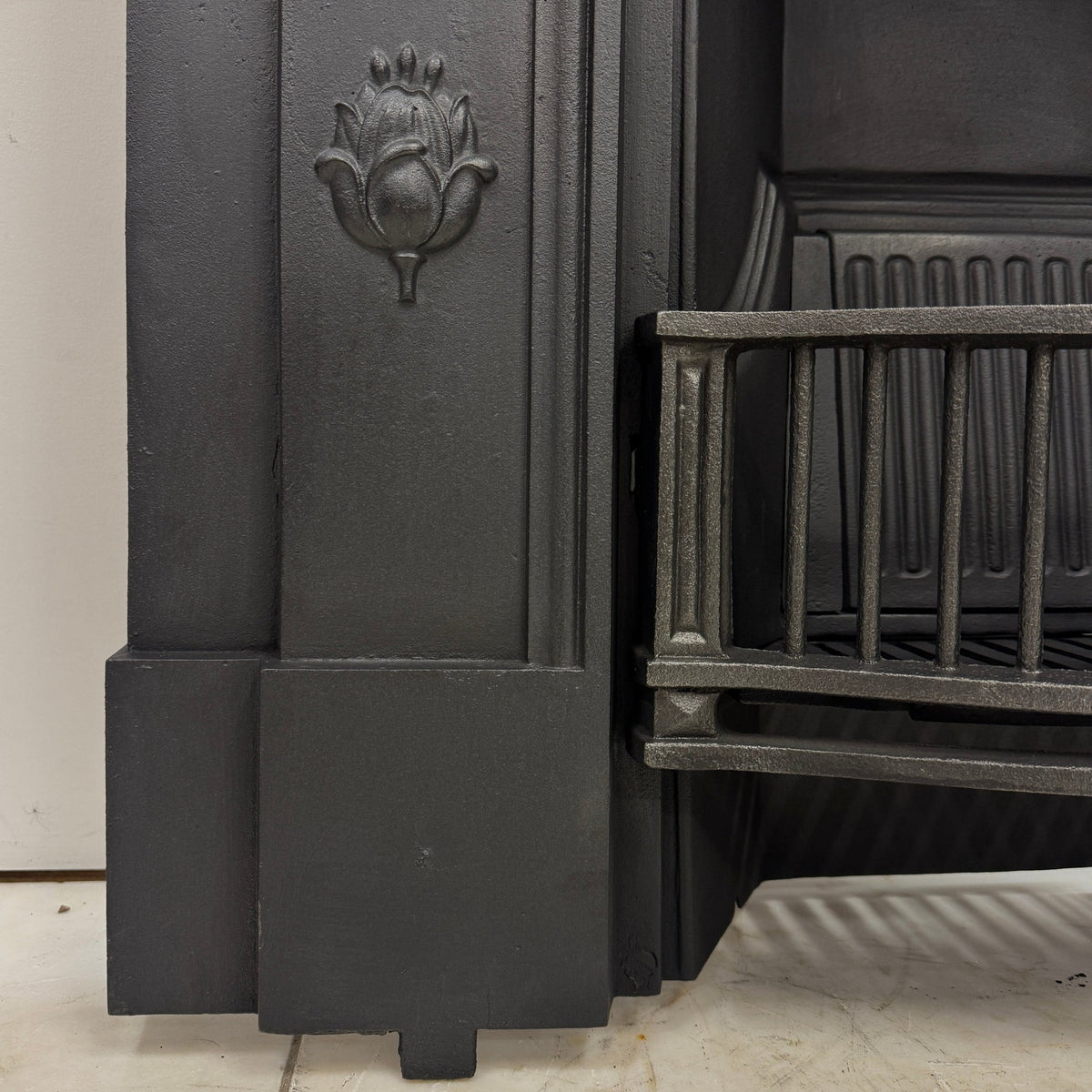 Antique Cast Iron Combination Fireplace | The Architectural Forum