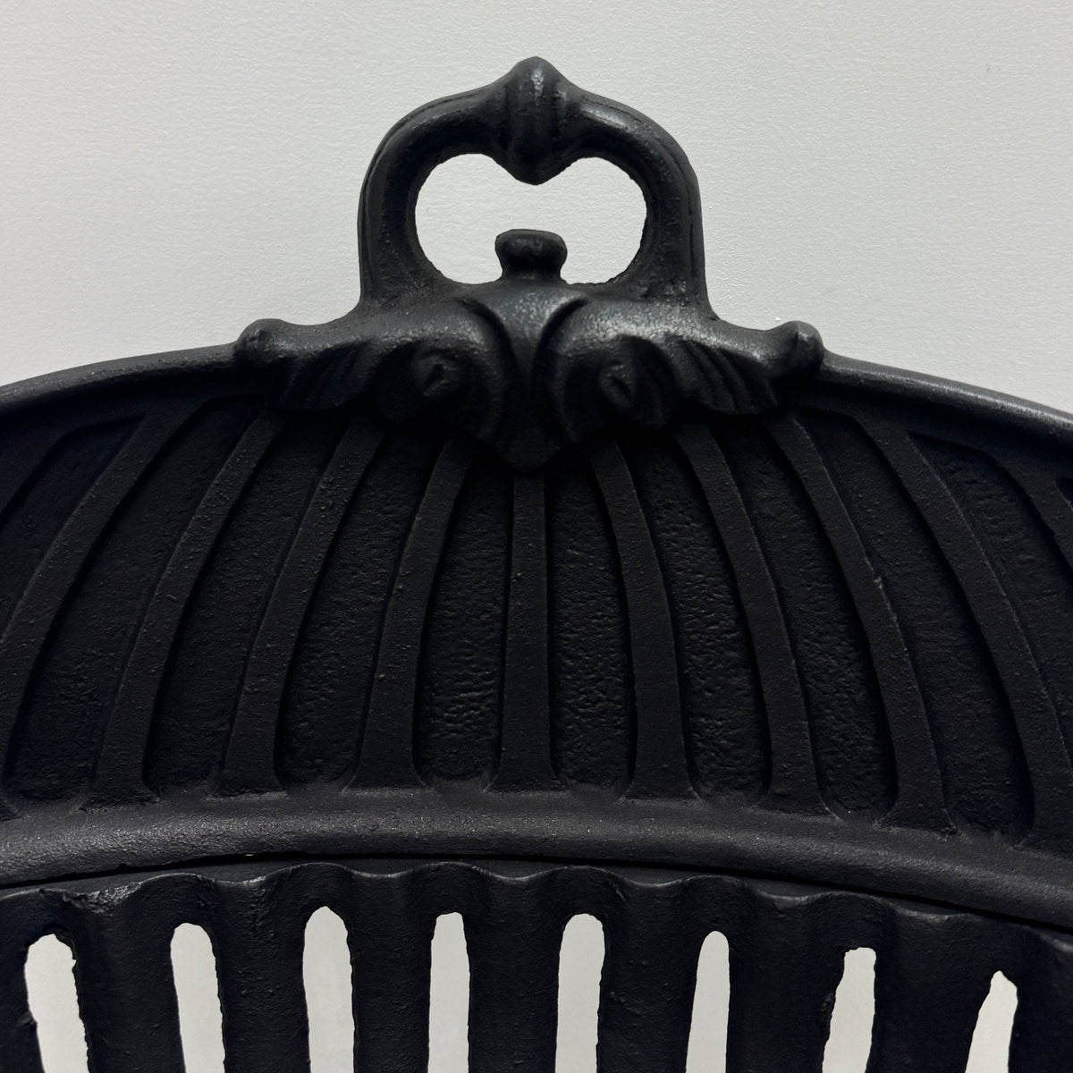 Reclaimed Oval Cast Iron Fire Basket | The Architectural Forum