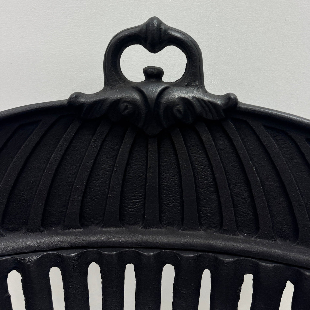 Reclaimed Oval Cast Iron Fire Basket | The Architectural Forum
