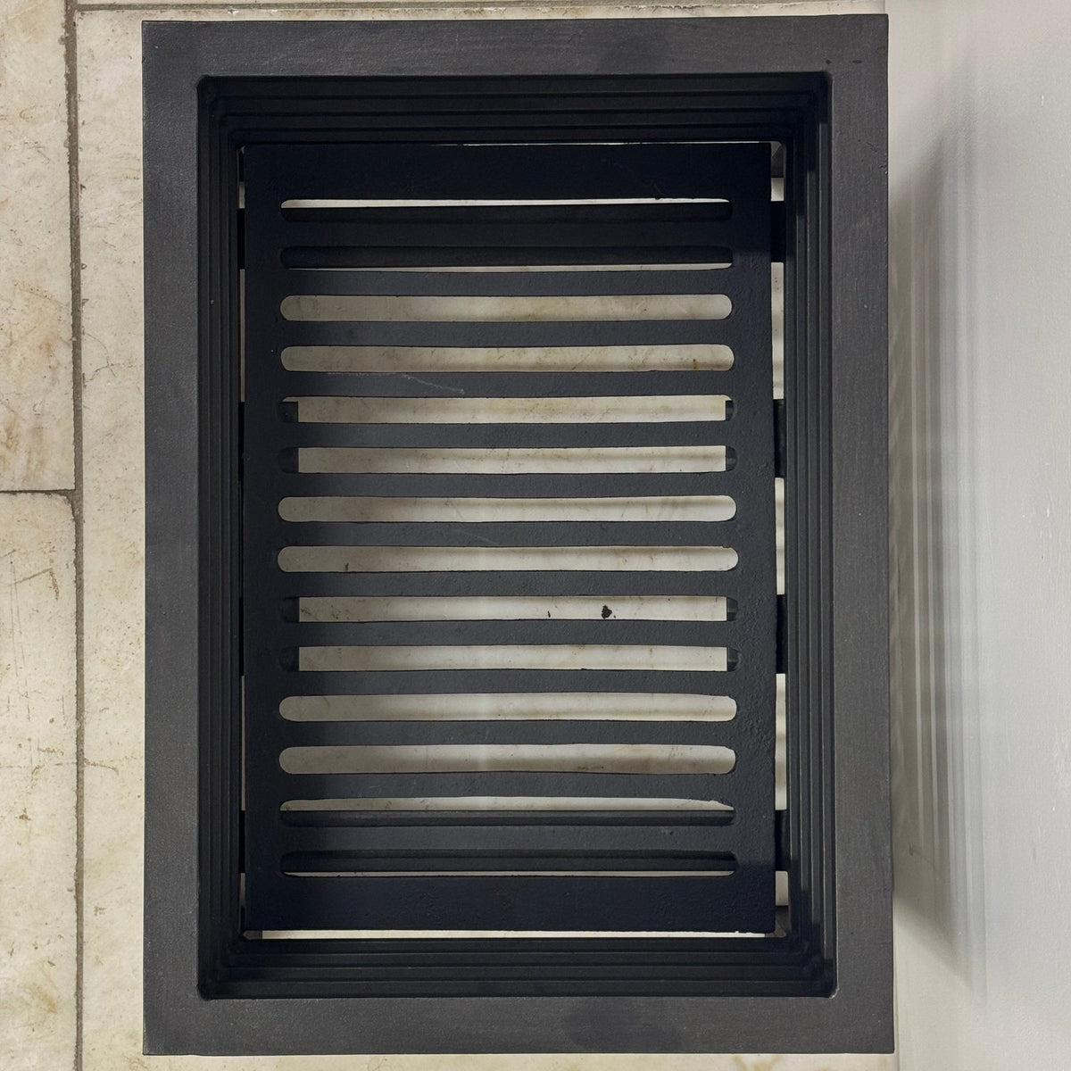 Reclaimed Cast Iron Fire Basket With Ash Pan Cover | The Architectural Forum