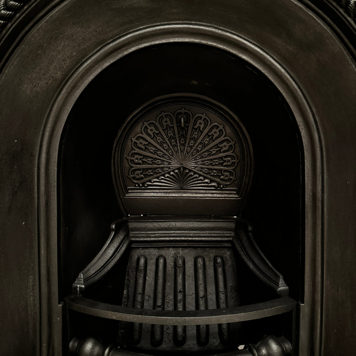 Antique Victorian Cast Iron Arched Insert | The Architectural Forum