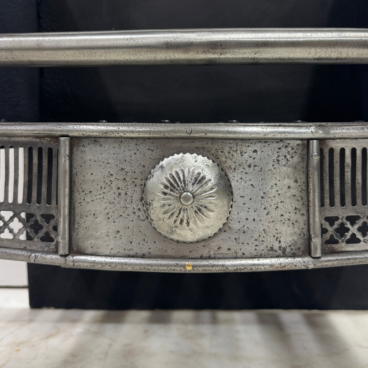 Reclaimed Steel Georgian Fire Basket | The Architectural Forum