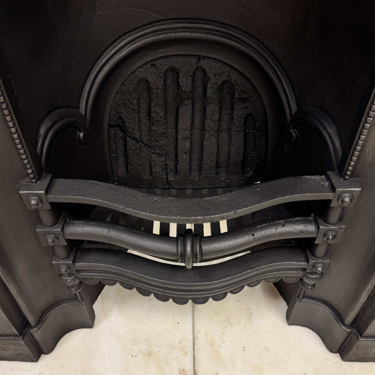 Antique Victorian Cast Iron Combination Fireplace | The Architectural Forum