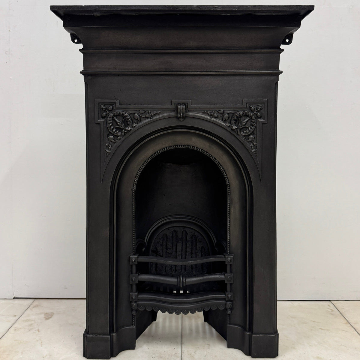 Antique Victorian Cast Iron Combination Fireplace | The Architectural Forum