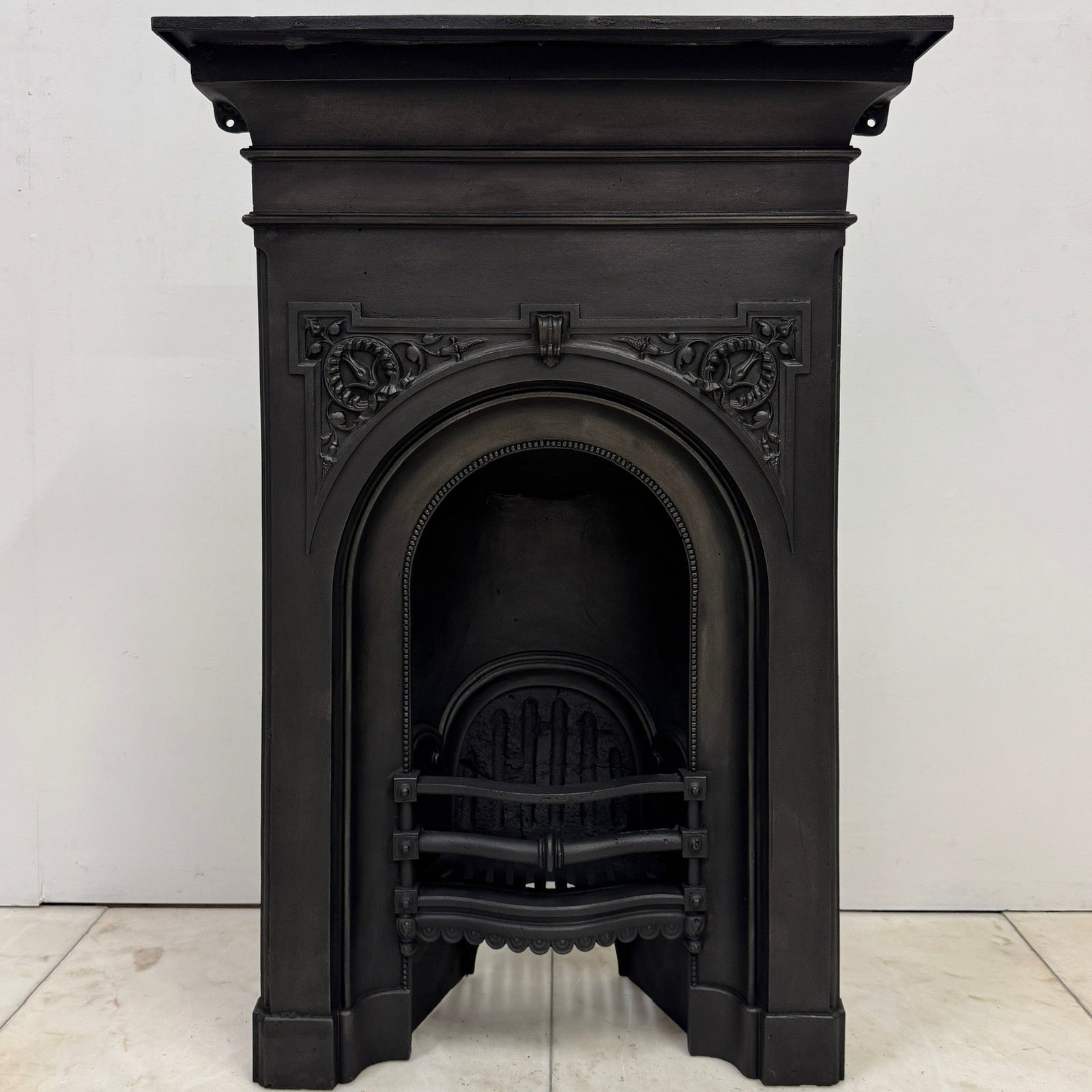 Antique Victorian Cast Iron Combination Fireplace | The Architectural Forum