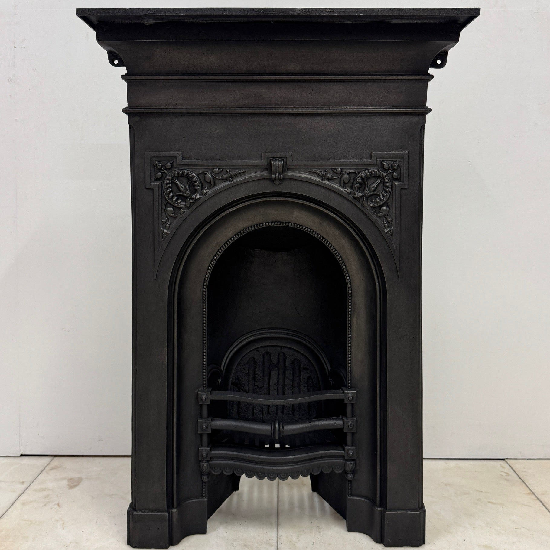Antique Victorian Cast Iron Combination Fireplace | The Architectural Forum