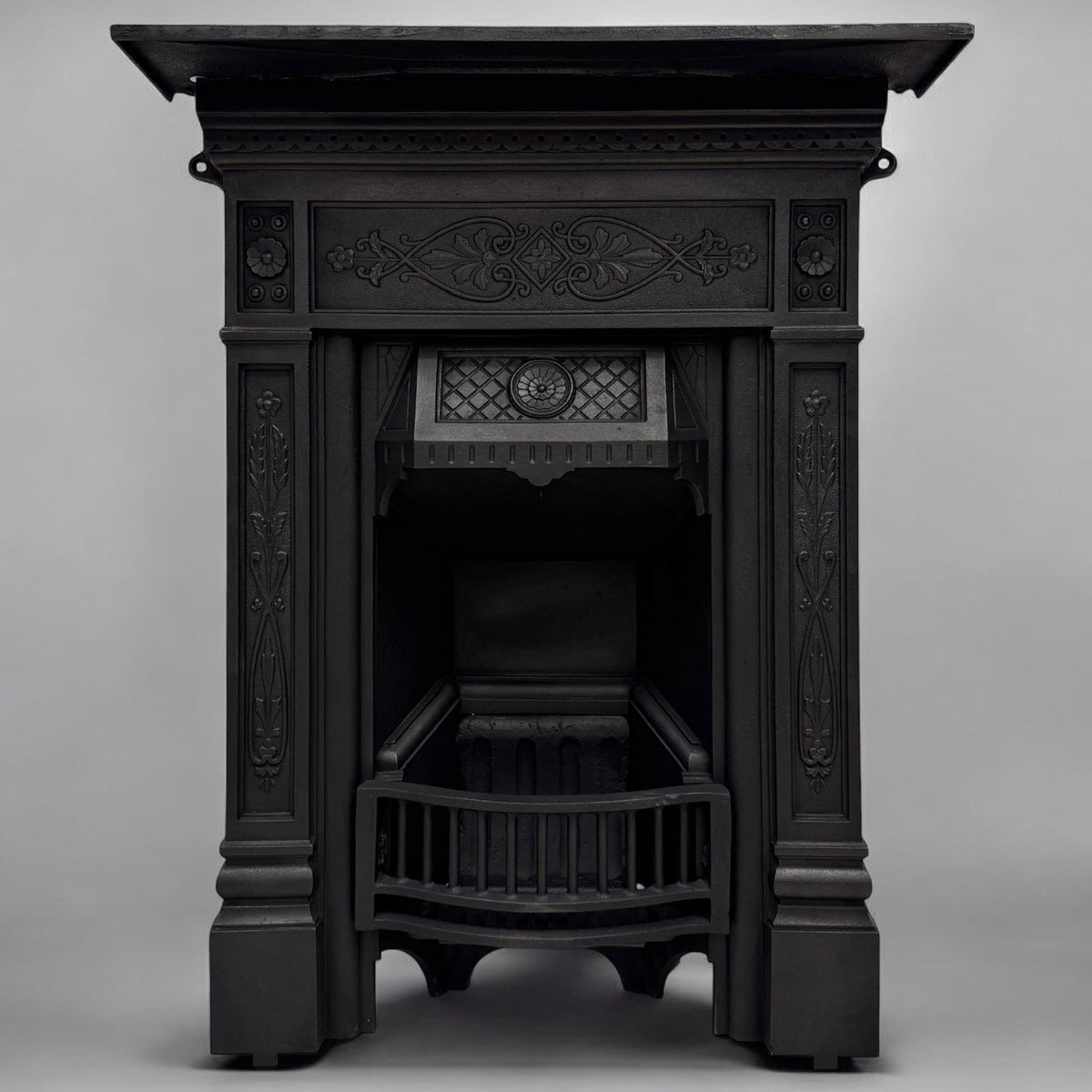 Antique Cast Iron Combination Fireplace | The Architectural Forum