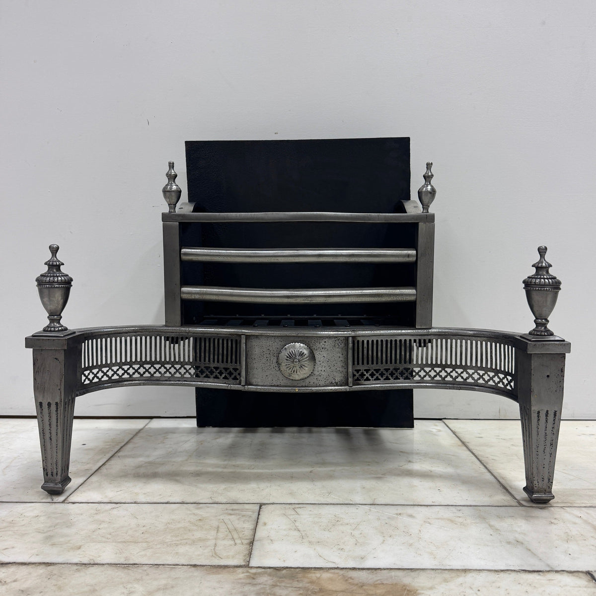 Reclaimed Steel Georgian Fire Basket | The Architectural Forum