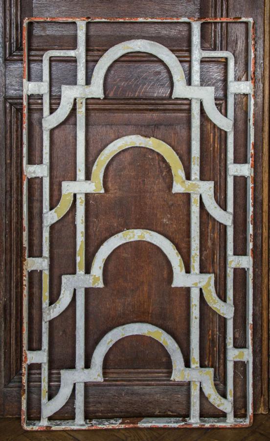 Antique Art Deco Cast Iron Grills | The Architectural Forum