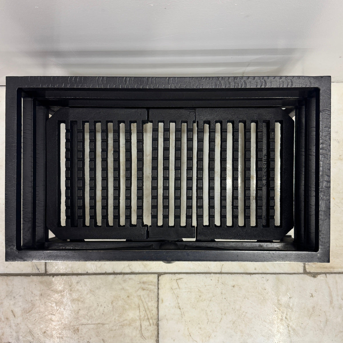 Reclaimed Steel &amp; Cast Iron Byron Freestanding Fire Basket | The Architectural Forum