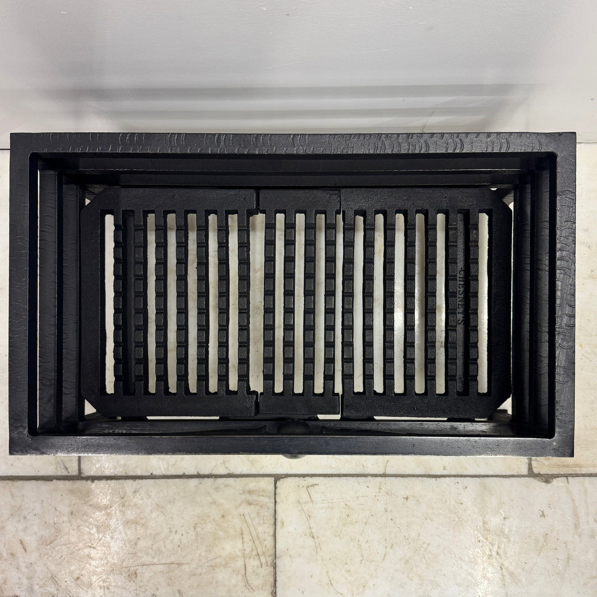 Reclaimed Steel &amp; Cast Iron Byron Freestanding Fire Basket | The Architectural Forum