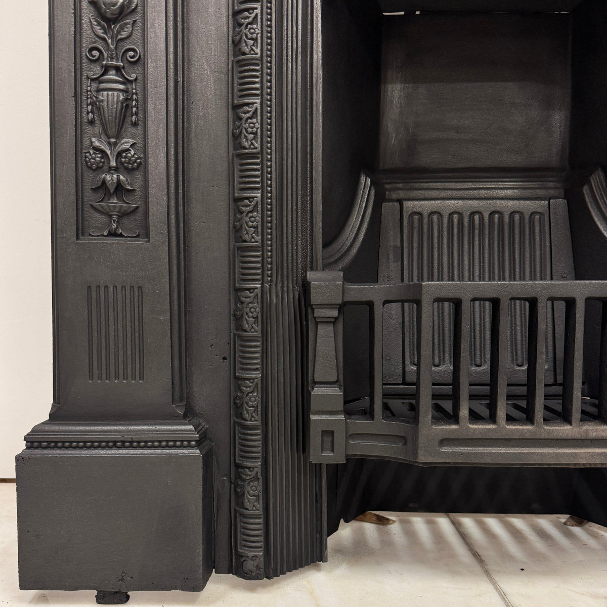 Antique Cast Iron Combination Fireplace | The Architectural Forum