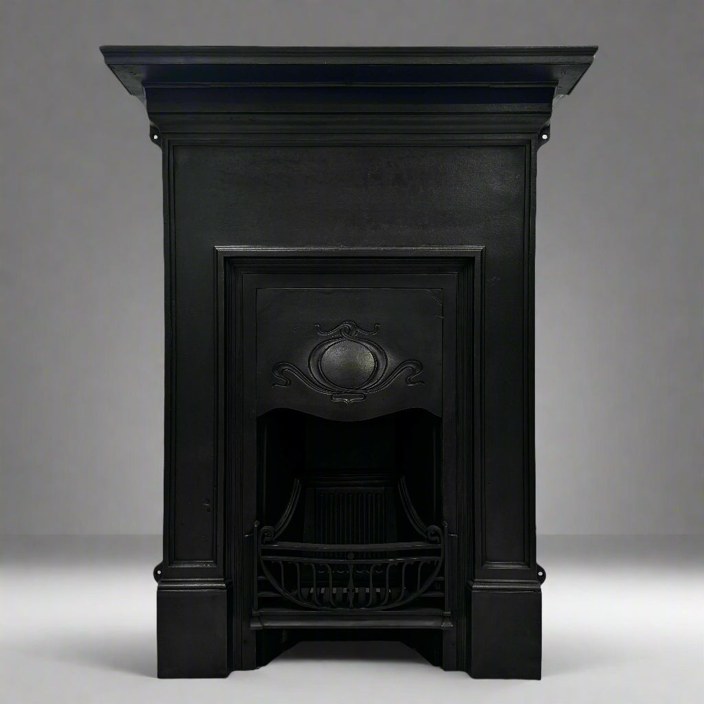 Antique Cast Iron Combination Fireplace | The Architectural Forum