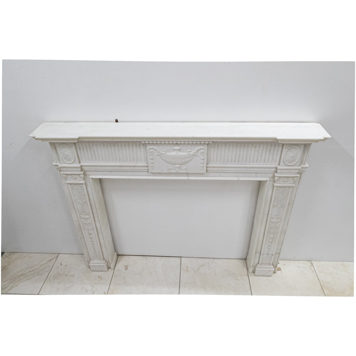 Exceptional Regency Statuary Marble Chimneypiece | The Architectural Forum