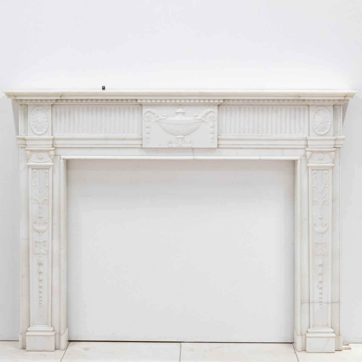 Exceptional Regency Statuary Marble Chimneypiece | The Architectural Forum