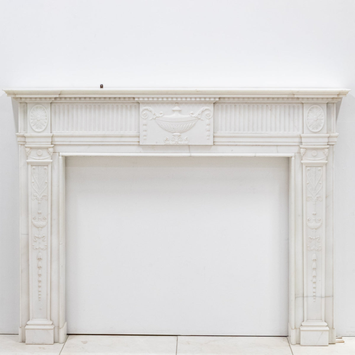 Exceptional Regency Statuary Marble Chimneypiece | The Architectural Forum