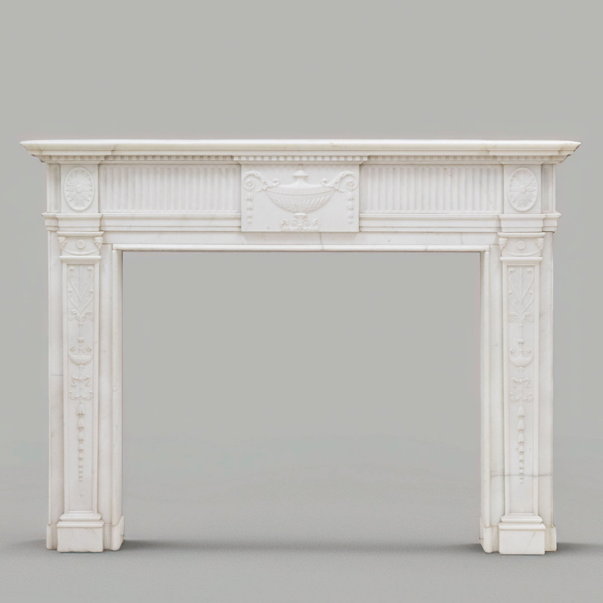 Exceptional Regency Statuary Marble Chimneypiece | The Architectural Forum