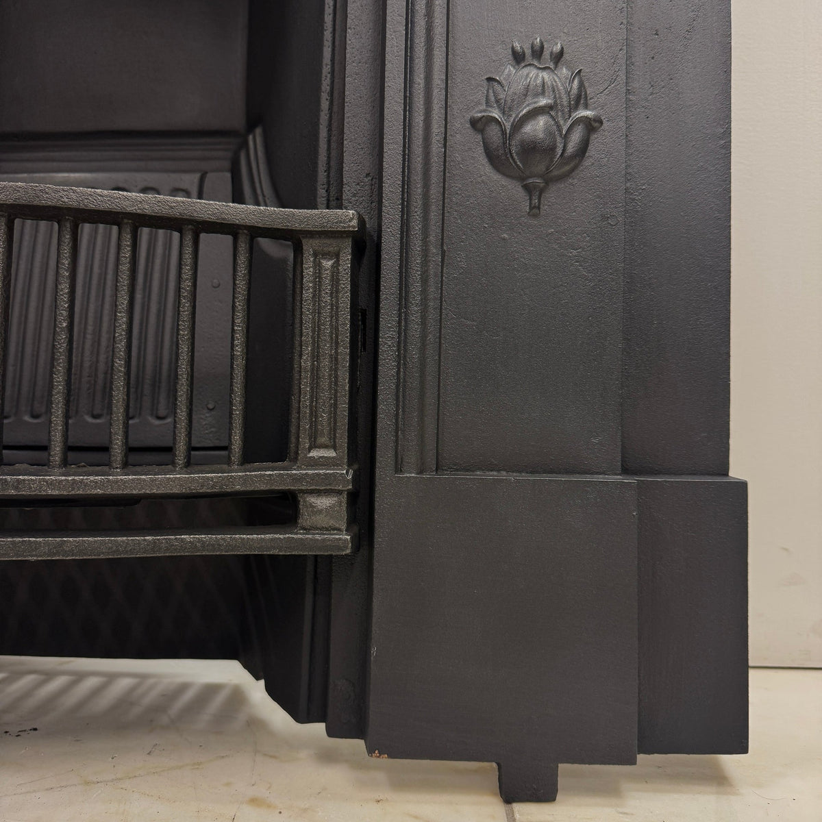 Antique Cast Iron Combination Fireplace | The Architectural Forum