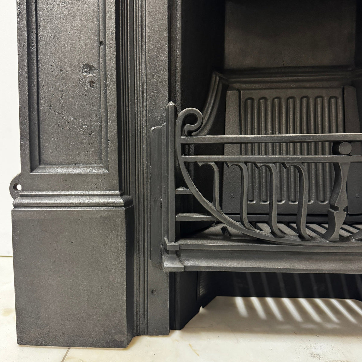 Antique Cast Iron Combination Fireplace | The Architectural Forum