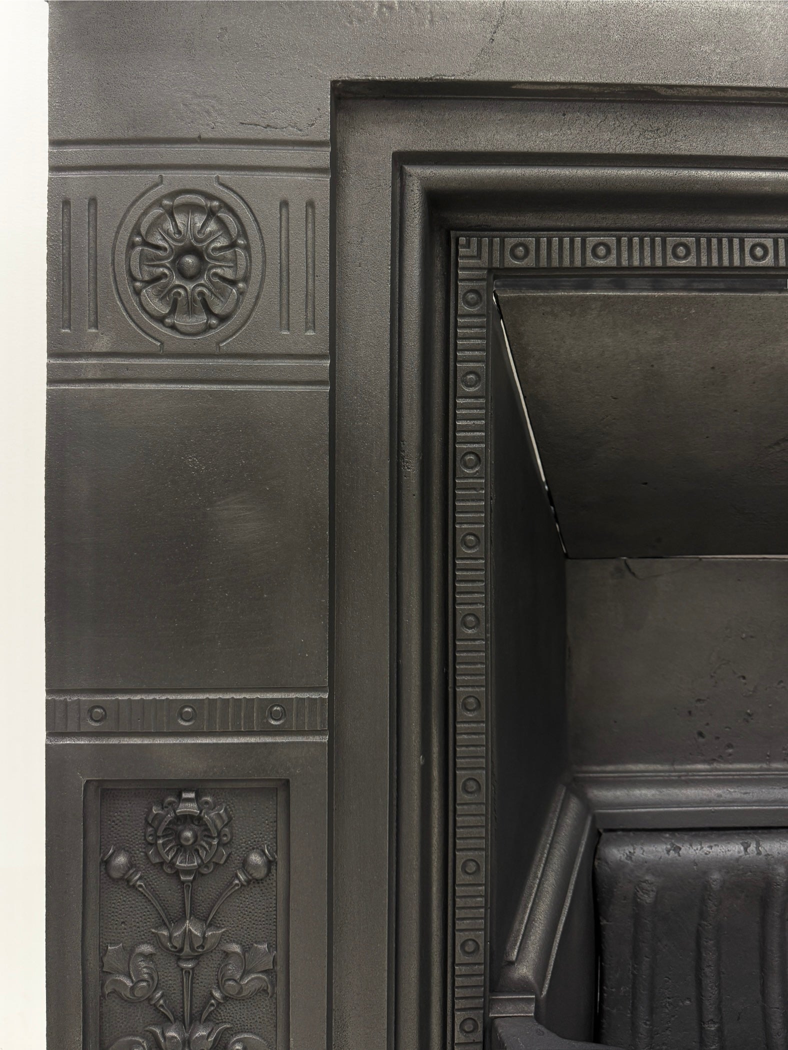 Antique Cast Iron Combination Fireplace | The Architectural Forum