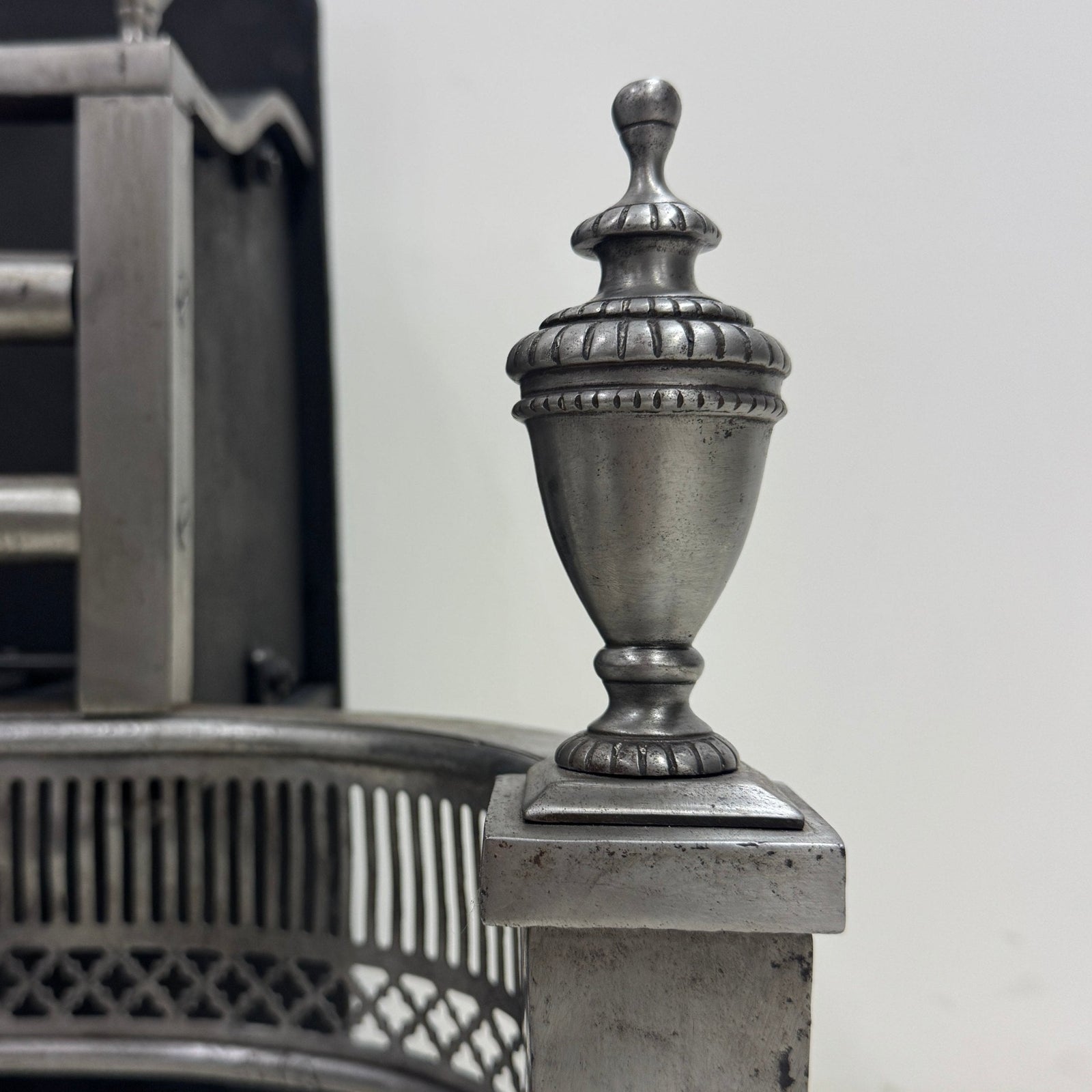 Reclaimed Steel Georgian Fire Basket | The Architectural Forum