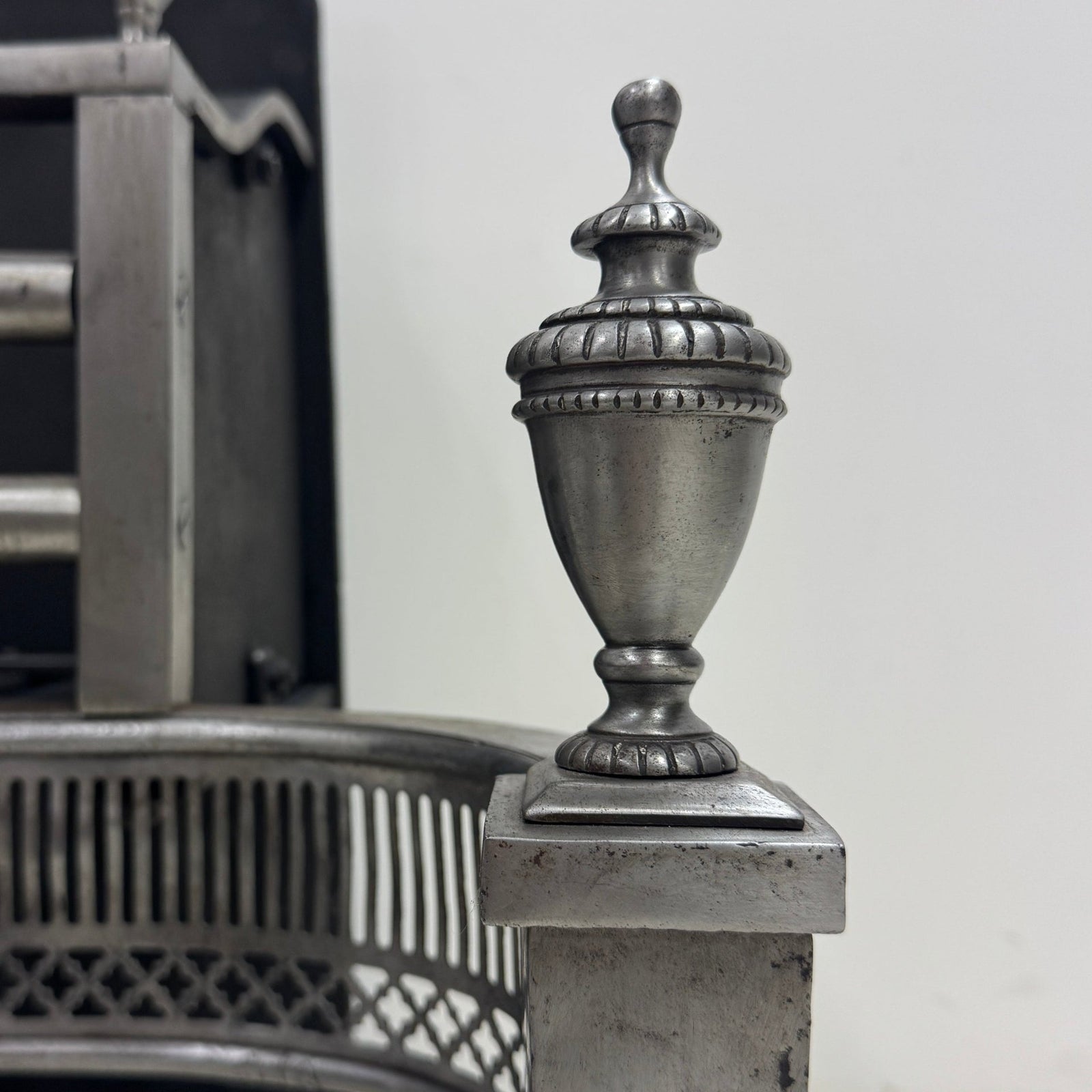 Reclaimed Steel Georgian Fire Basket | The Architectural Forum
