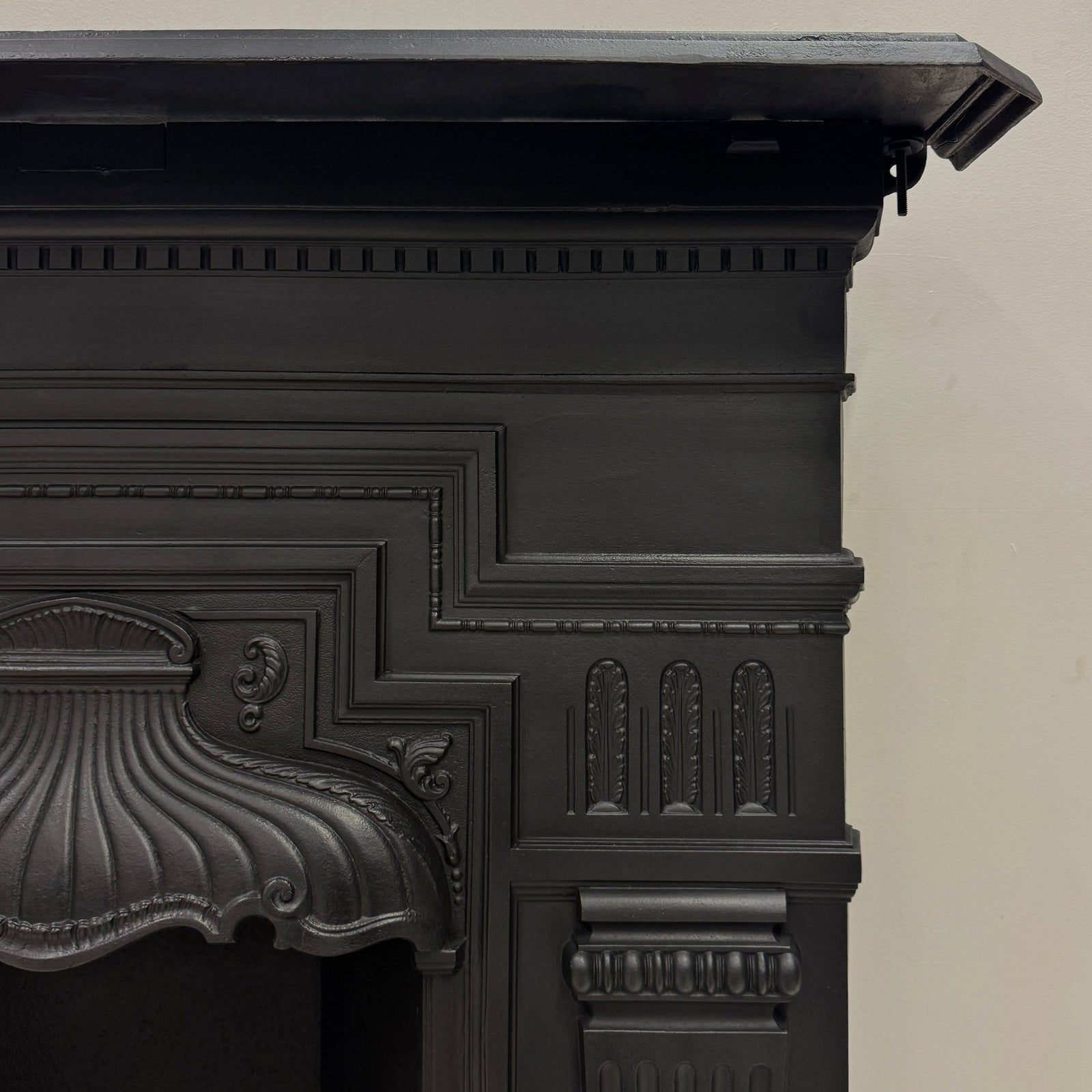 Antique Cast Iron Combination Fireplace | The Architectural Forum