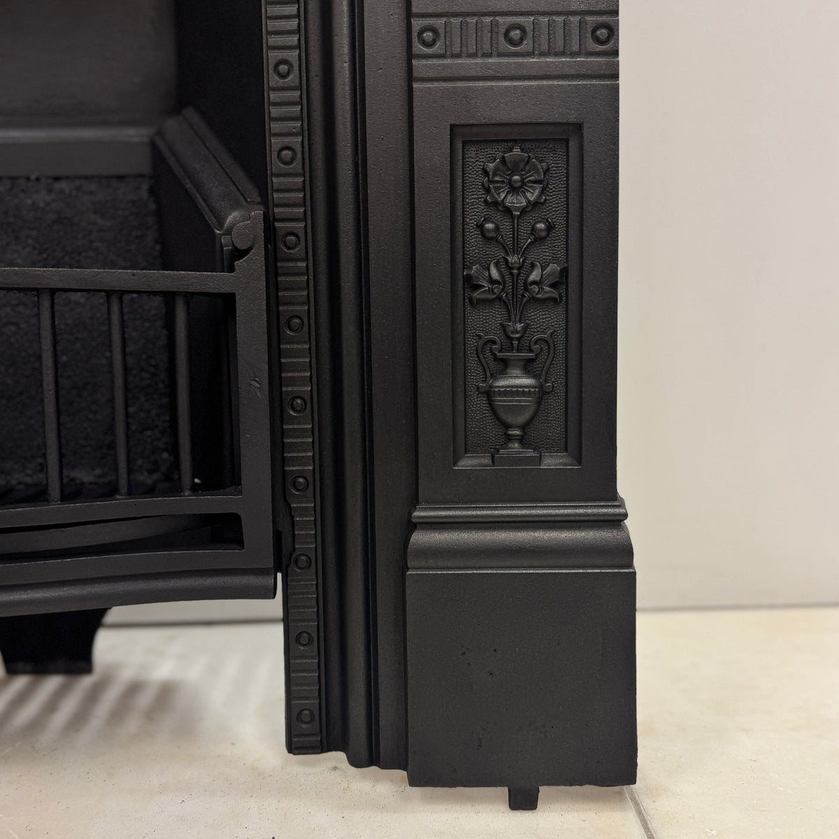 Antique Cast Iron Combination Fireplace | The Architectural Forum