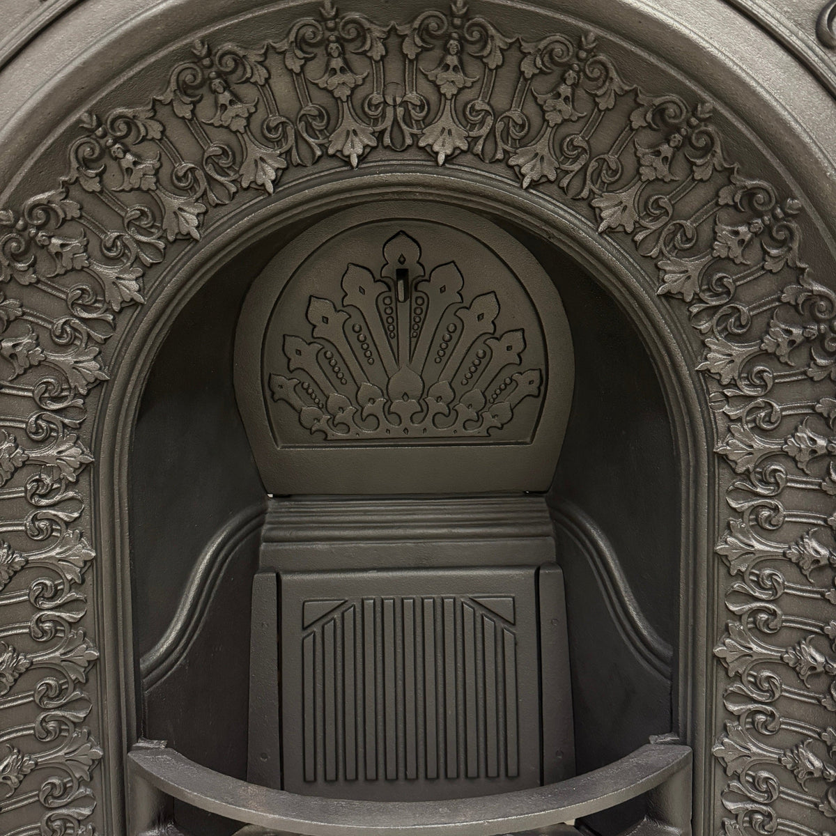 Antique Cast Iron Combination Fireplace | The Architectural Forum