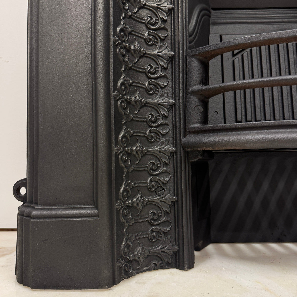 Antique Cast Iron Combination Fireplace | The Architectural Forum