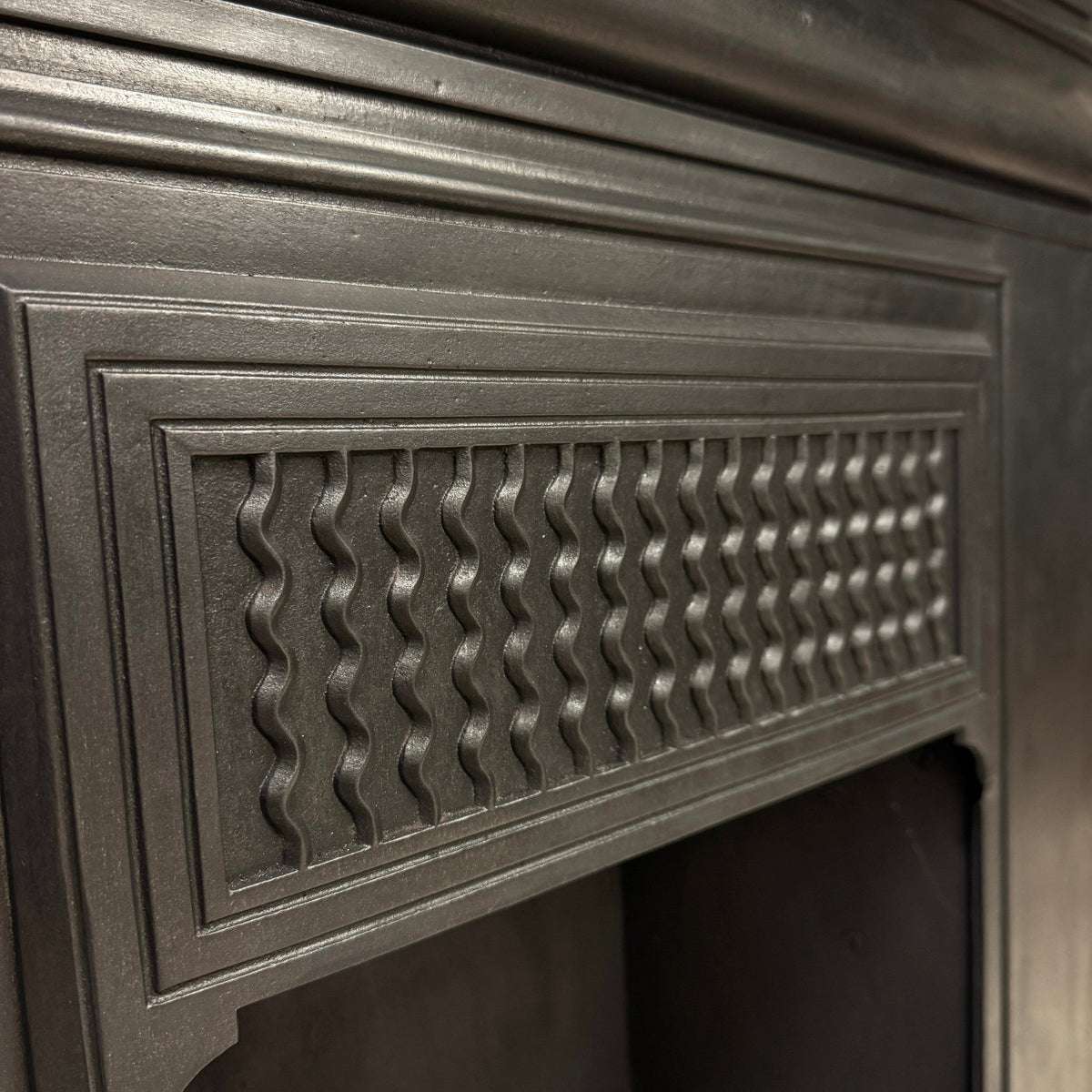 Antique Cast Iron Combination Fireplace | The Architectural Forum