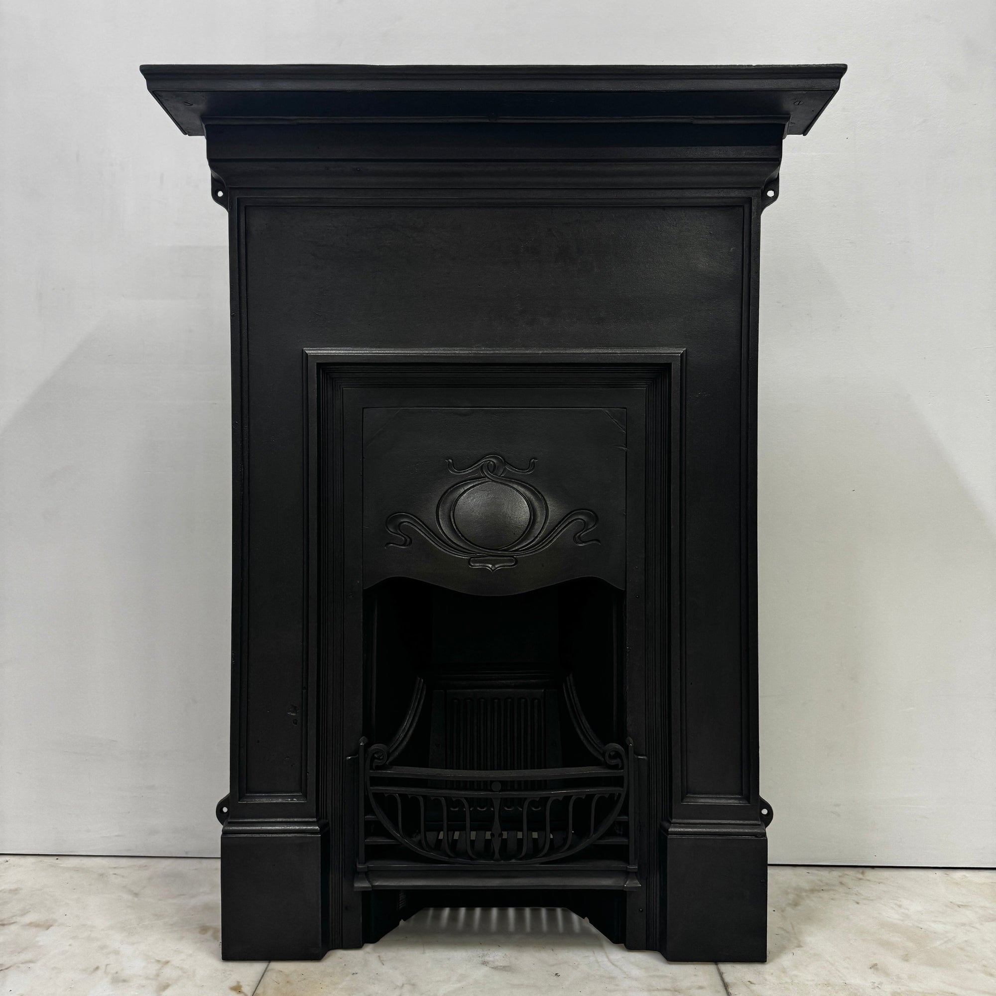 (Copy) Antique Cast Iron Edwardian Combination Fireplace | The Architectural Forum