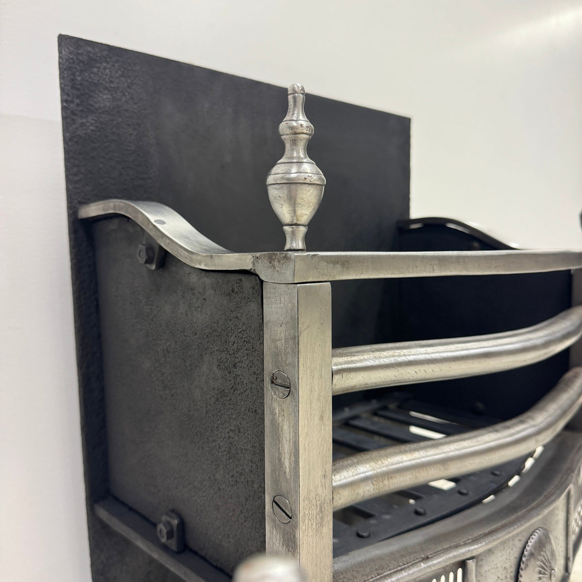 Reclaimed Steel Georgian Fire Basket | The Architectural Forum