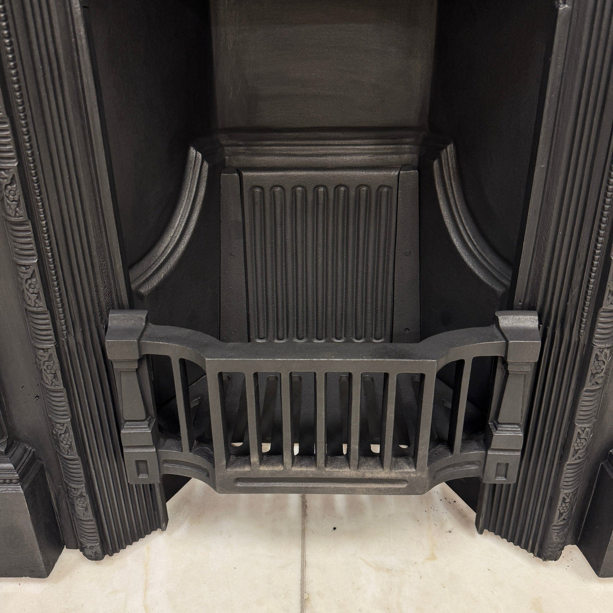 Antique Cast Iron Combination Fireplace | The Architectural Forum