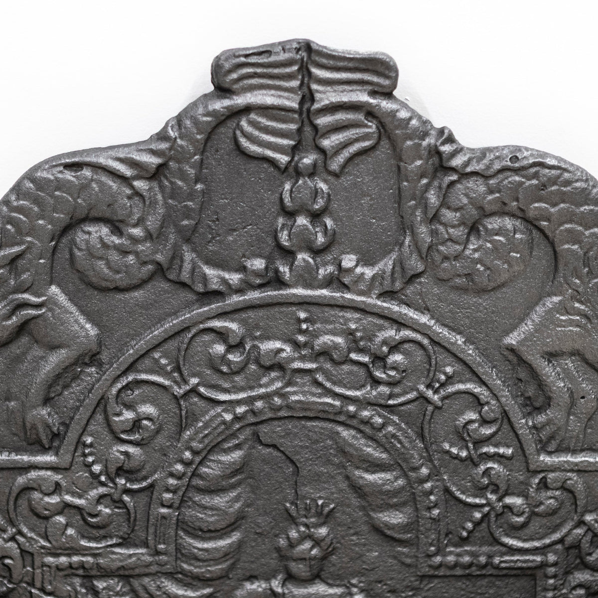 Antique Georgian Fire Basket with Brass Finials | The Architectural Forum