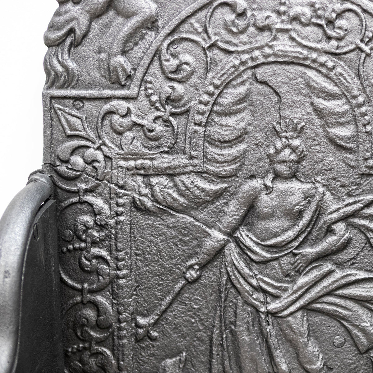 Antique Georgian Fire Basket with Brass Finials | The Architectural Forum